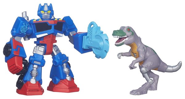 Transformers Rescue Bots Figure 2 Packs   Optimus & T Rex (7 of 17)